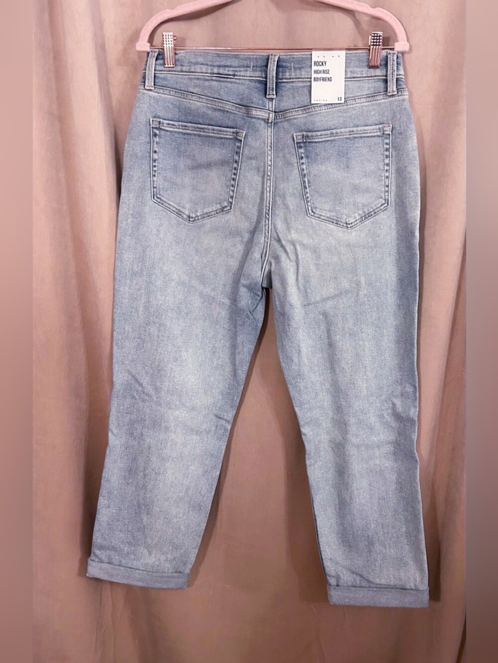 EUNINA ROCKY HIGH RISE BOYFRIEND JEANS - Picture 3 of 4